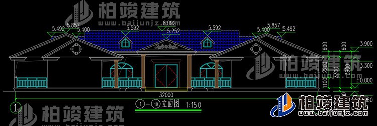 正立麵圖