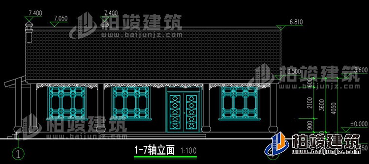 正立麵圖