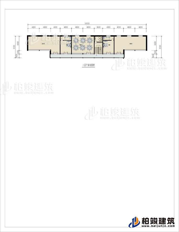 二層：2臥室、餐廳、公衛、2內衛、2娛樂室、陽台