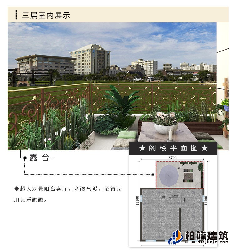 漂亮的農村自建房二層樓A2001-新中式風格